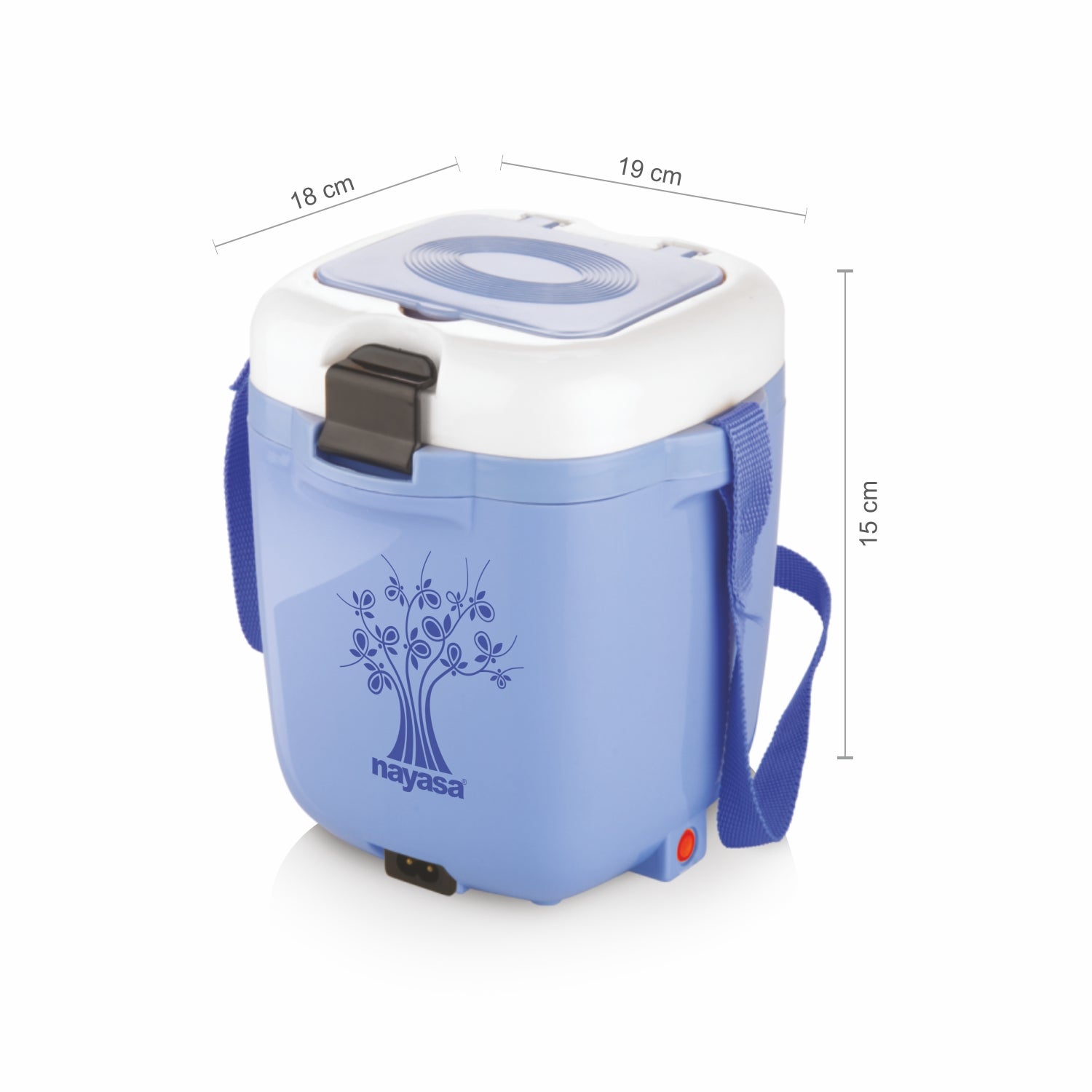 Electromate Electric Lunch Box Blue / 3 Layer