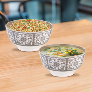 Melamine Noodle Bowl Deluxe, 750 ml Classical Grey / 2