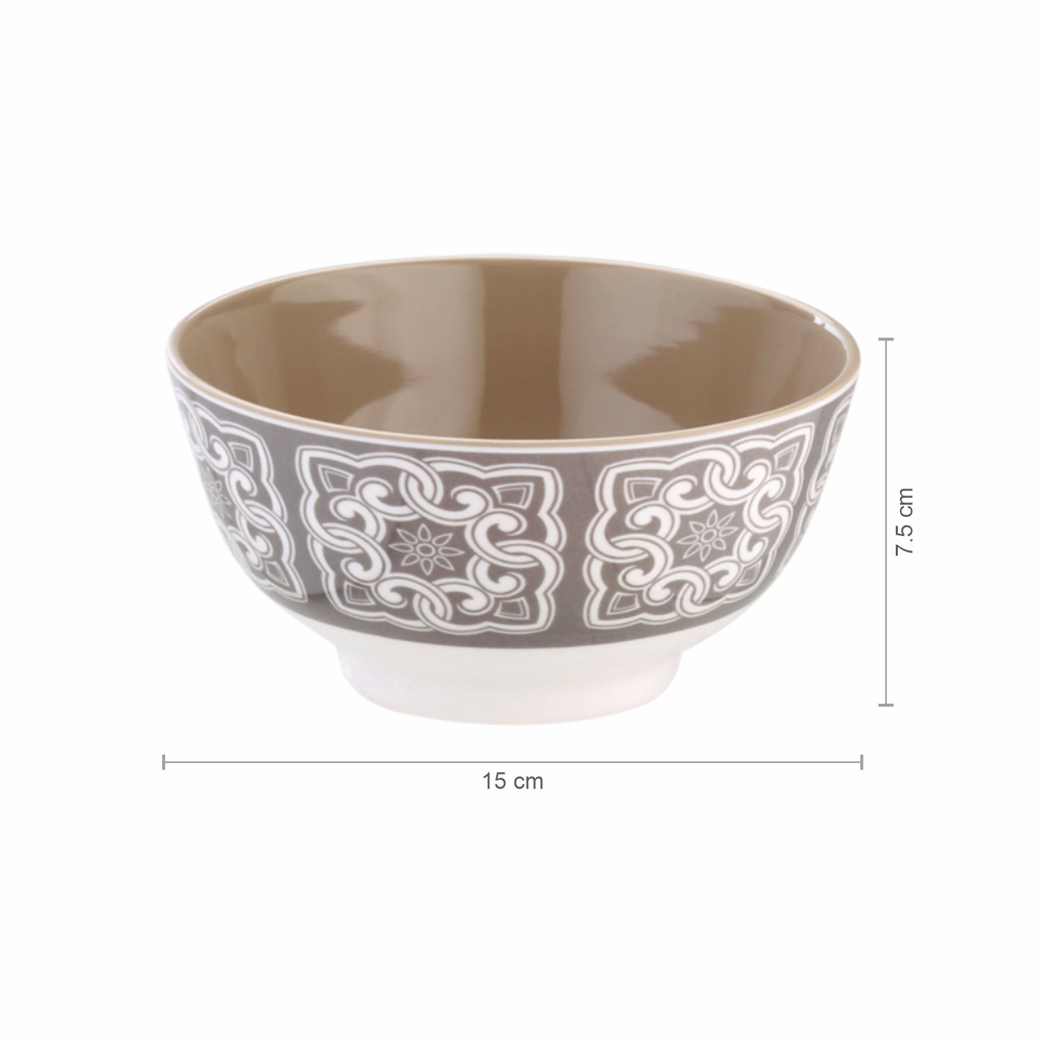 Melamine Noodle Bowl Deluxe, 750 ml Classical Grey / 2