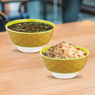 Melamine Noodle Bowl Deluxe, 750 ml Imperial Green / 2