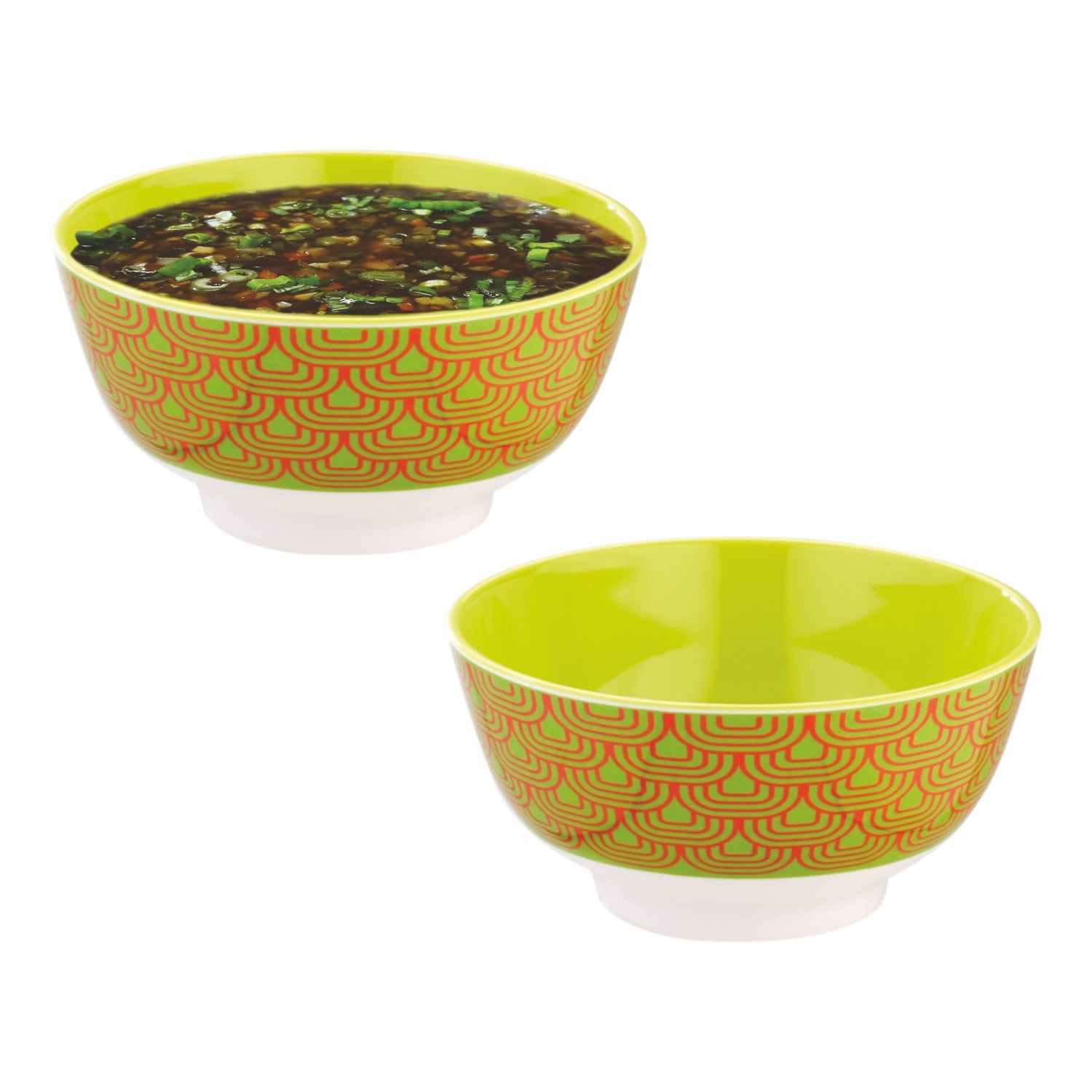 Melamine Noodle Bowl Deluxe, 750 ml Imperial Green / 2
