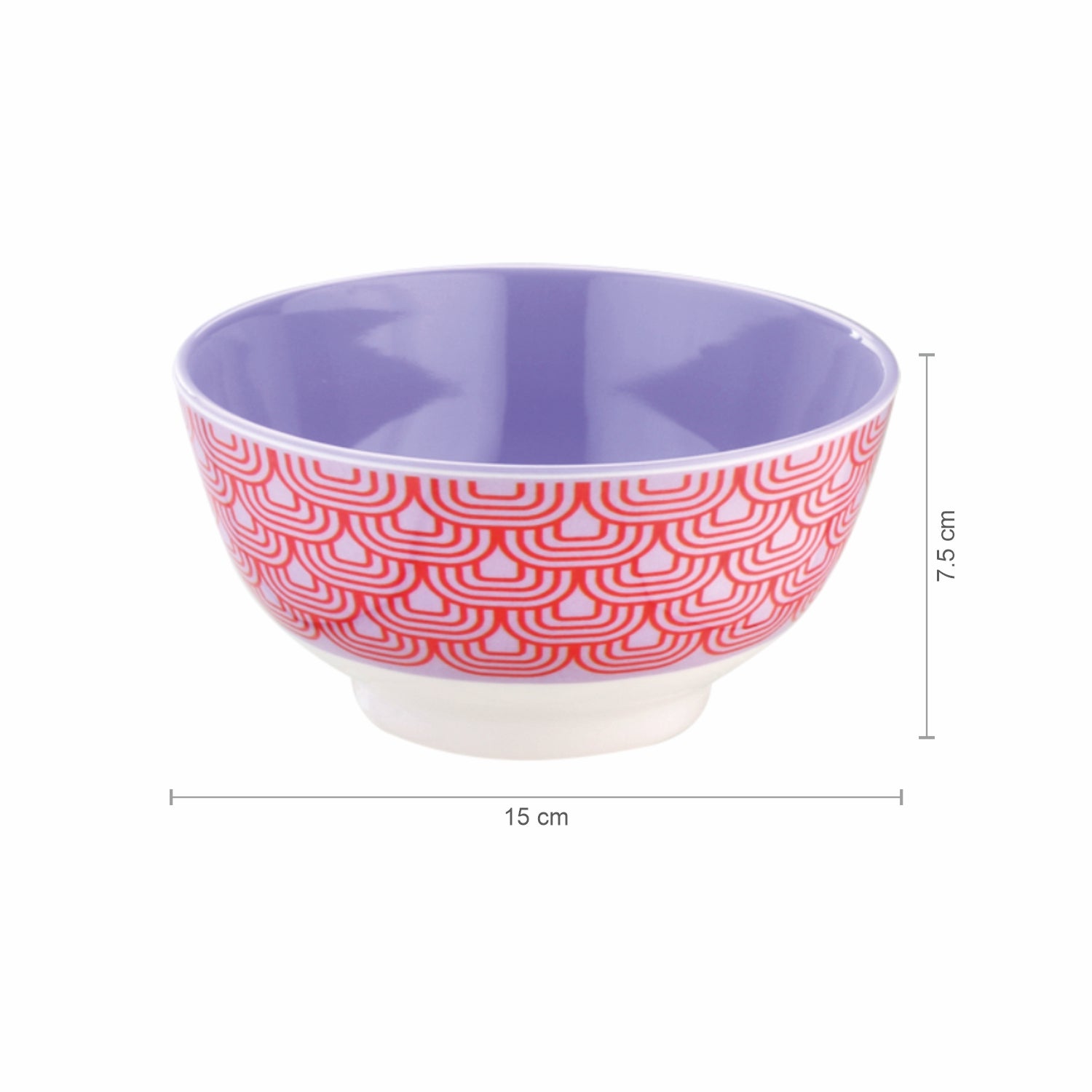 Melamine Noodle Bowl Deluxe, 750 ml Imperial Violet / 2