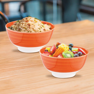 Melamine Noodle Bowl Deluxe, 750 ml Rustic / 2