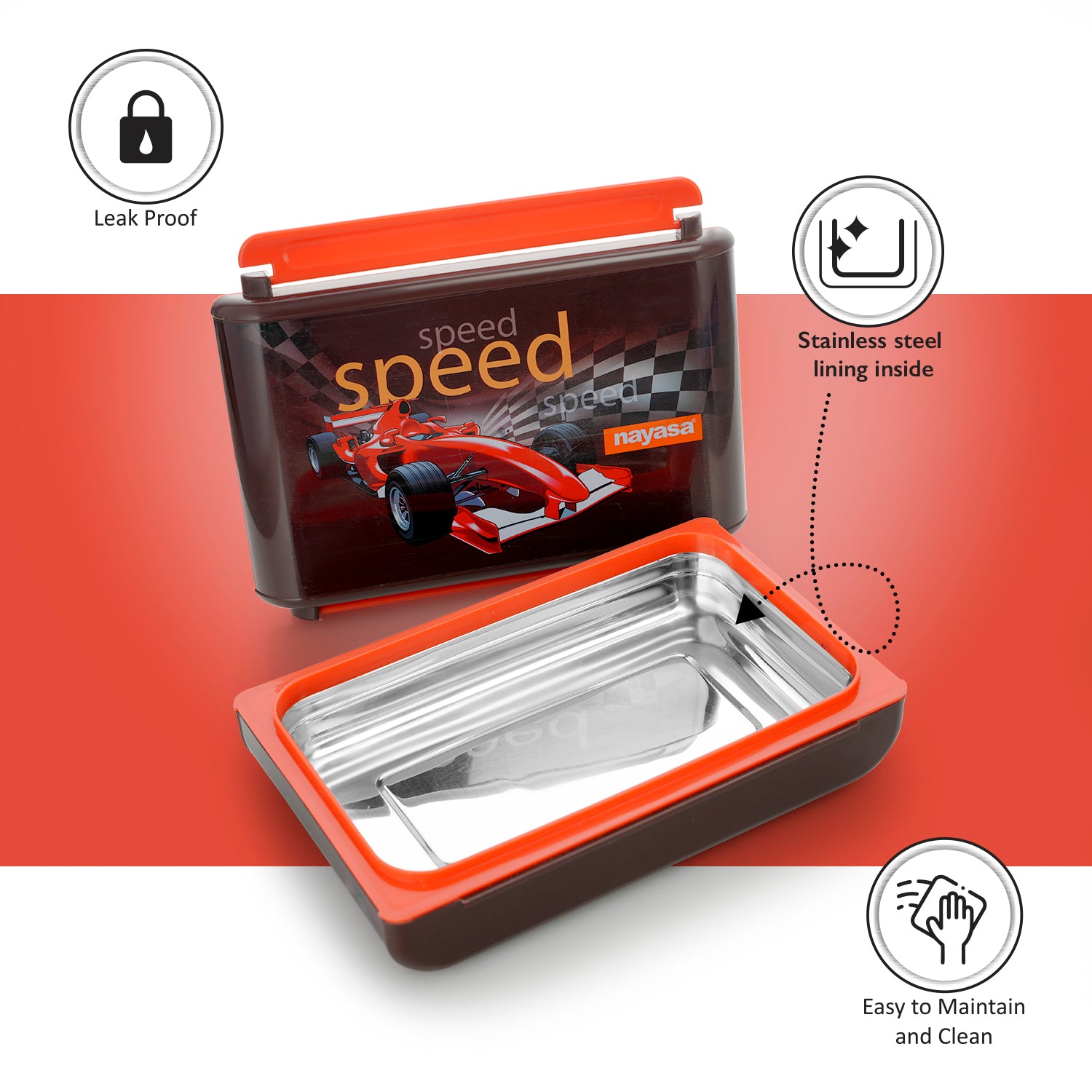 Notebook Insulated Lunch Box