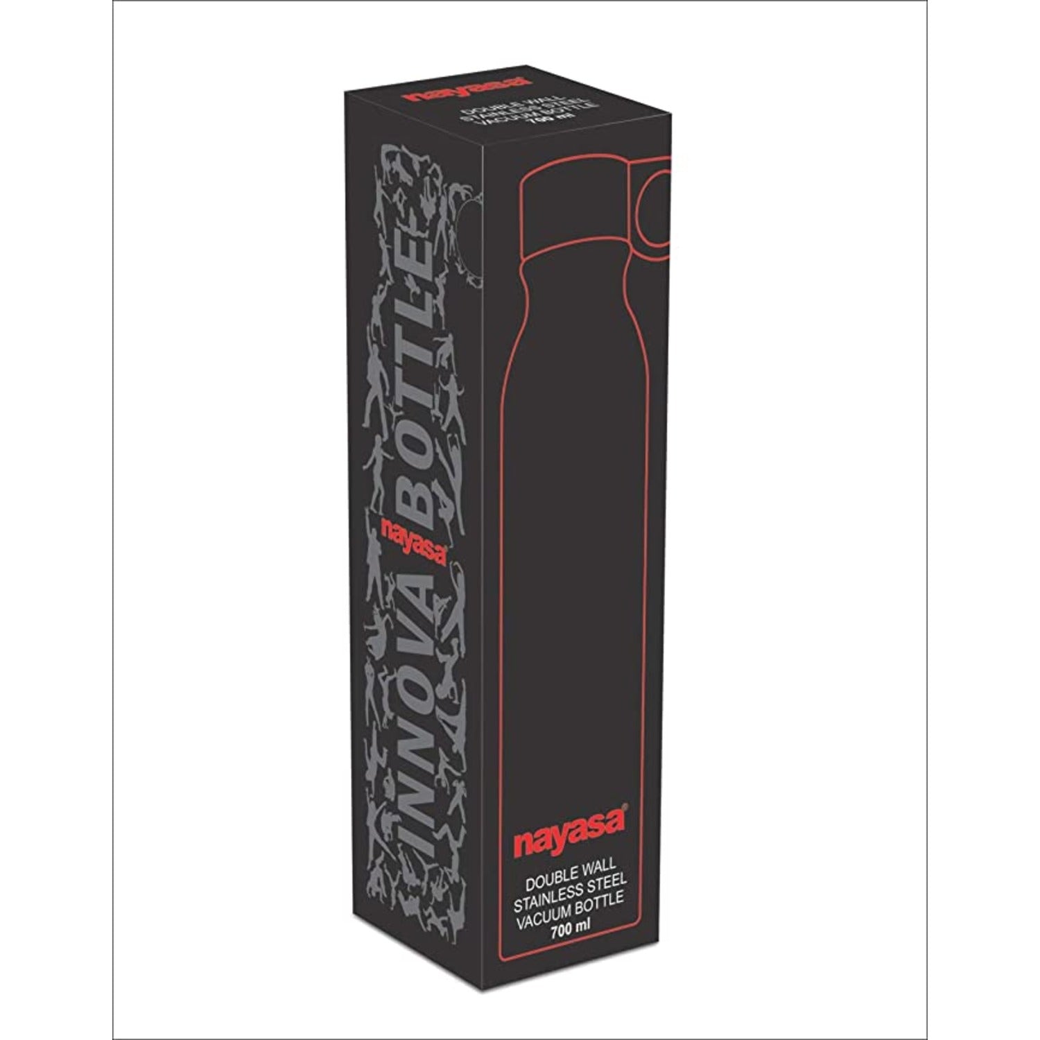 Innova Vacuum Flask 600 ML Red