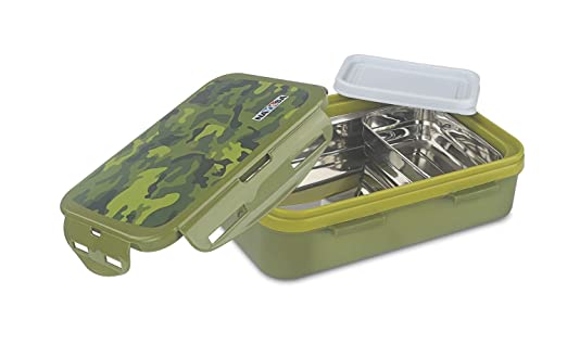 Nutri Army DLX lunchbox Green / 700ml