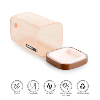 Fusion Food Storage Container Brown / 2100 ml / Set of 3