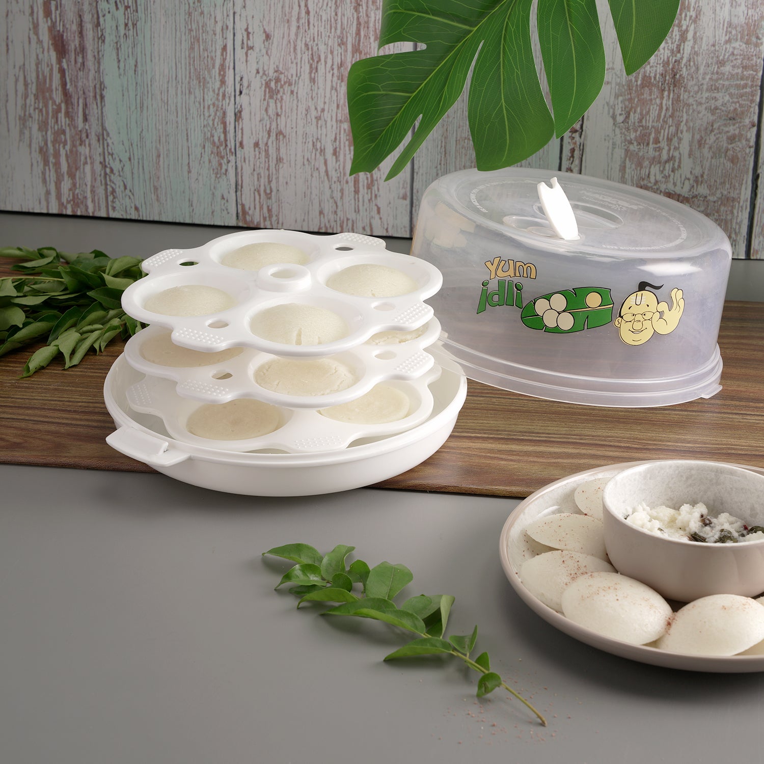 Idli Maker Big White