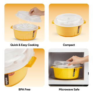 4 In 1 Idli Maker Orange