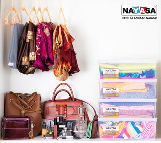 Stack N Store Storage Box, Transparent 12 Ltr / Set of 1