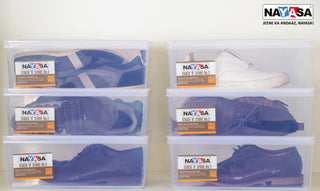 Stack N Store Storage Box, Transparent 12 Ltr / Set of 1