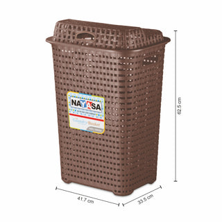 Laundry Basket Square Brown