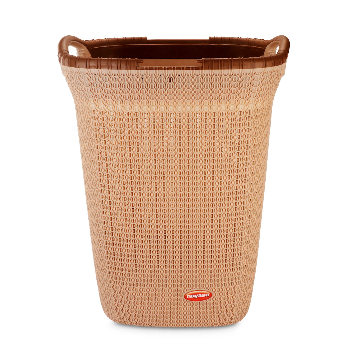 Rope Laundry Basket Light Brown / Small