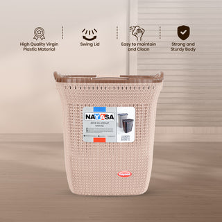 Rope Laundry Basket Light Brown / Small