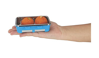 Eco Me Chutney Box 2 Pc Set, 160 ml Blue