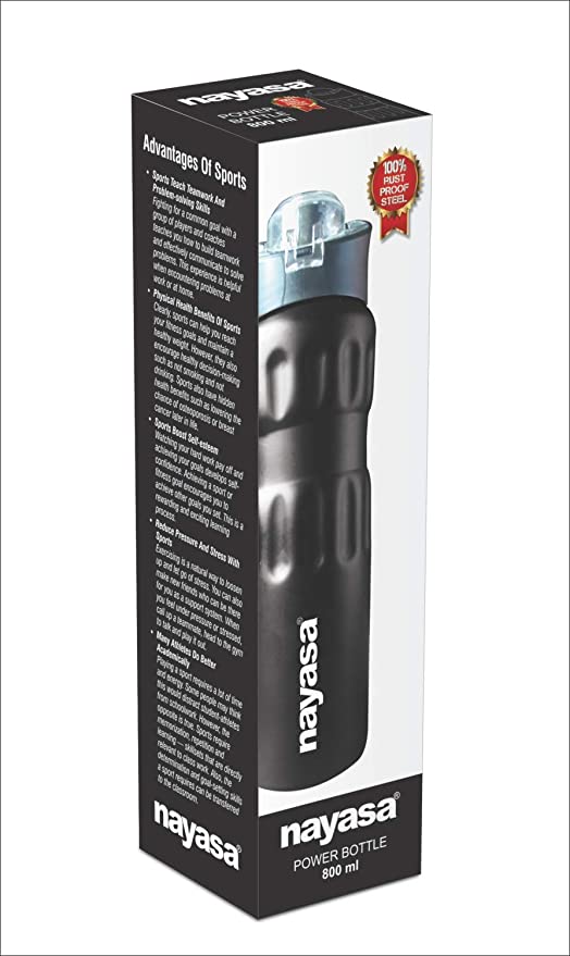 Power Water Bottle, 800 ml Blue