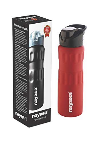 Power Water Bottle, 800 ml Red