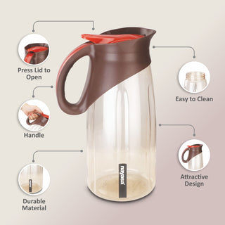 Aviator Jug - 1650 ML Brown