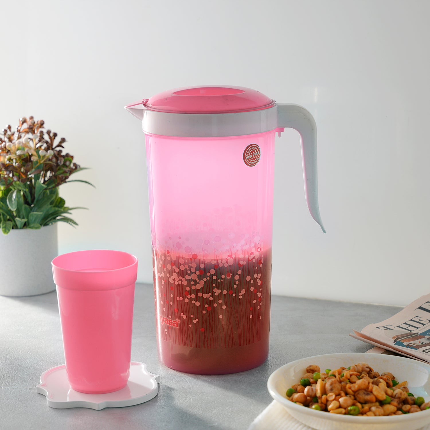 Lavender Jug - 2200 ML Pink