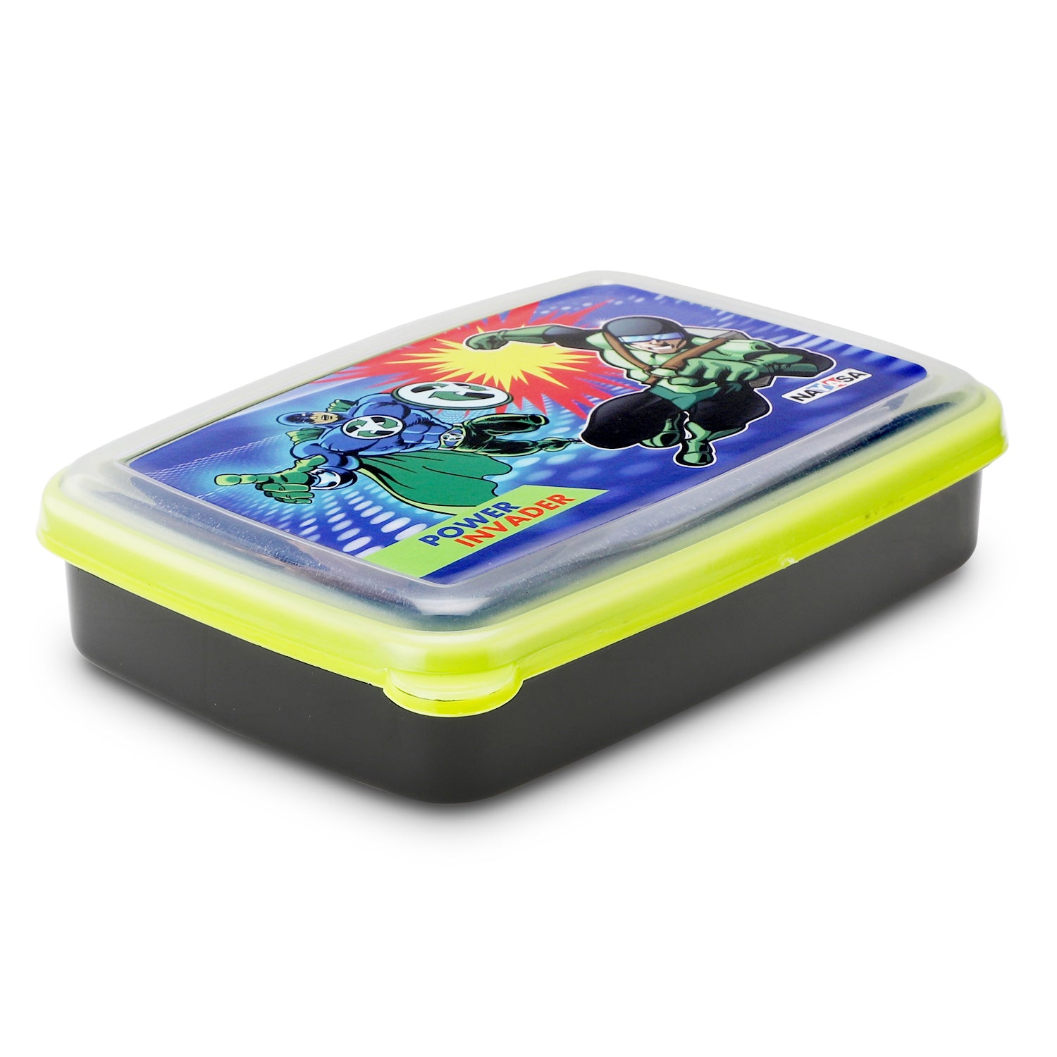 Spill Guard Lunch Box Black