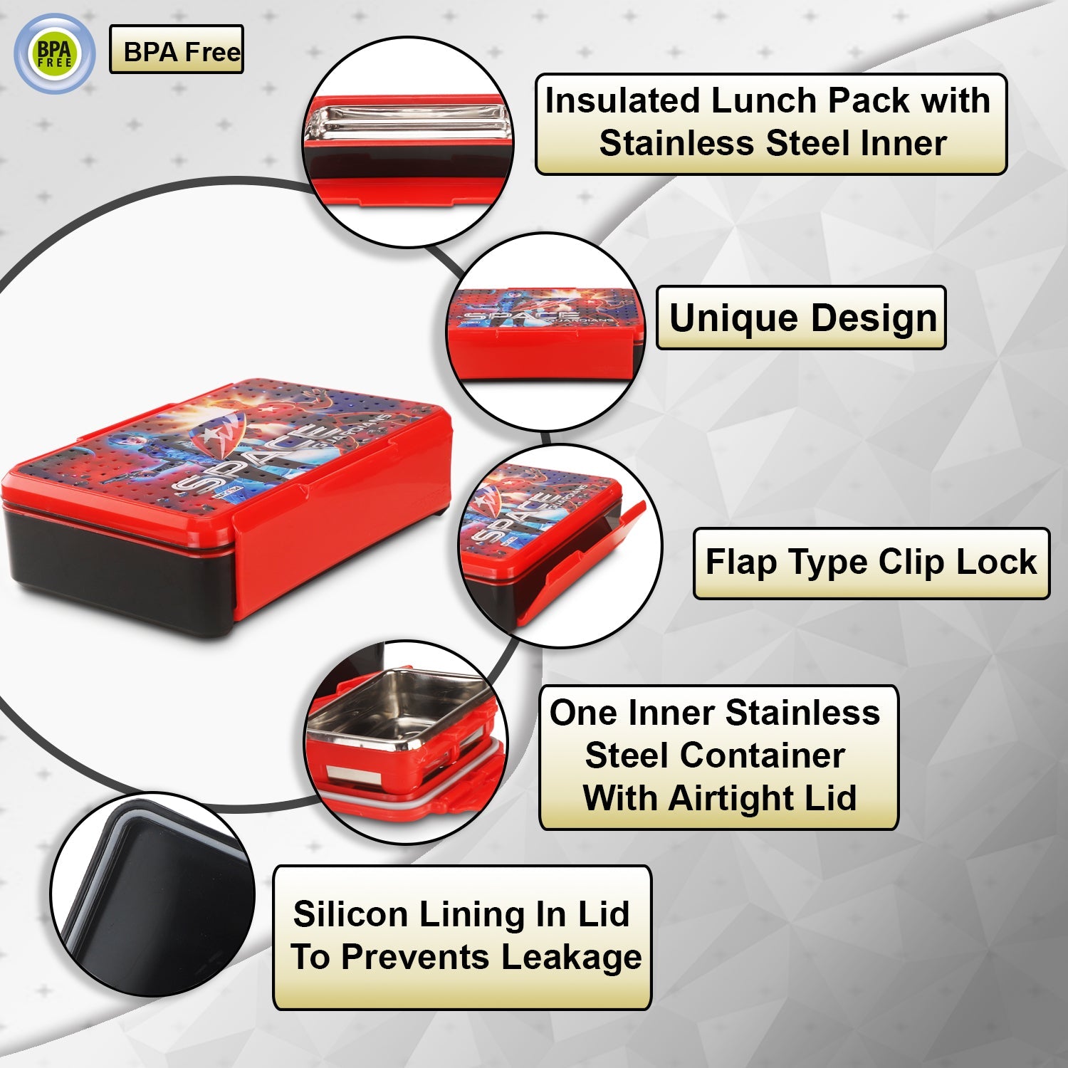 Atom Insulated lunchbox