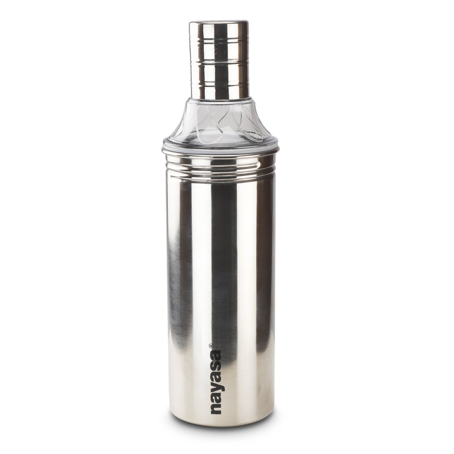 Easy Pour Oil Dispenser, Silver 800 ML