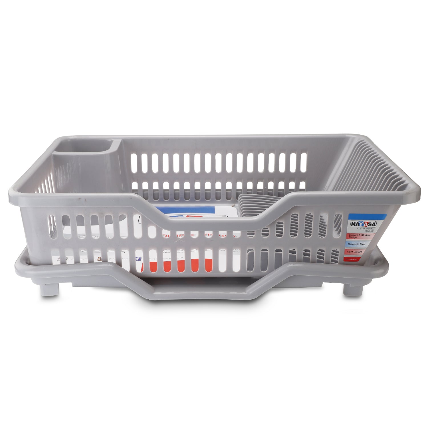Dimple Kitchen Tray Grey
