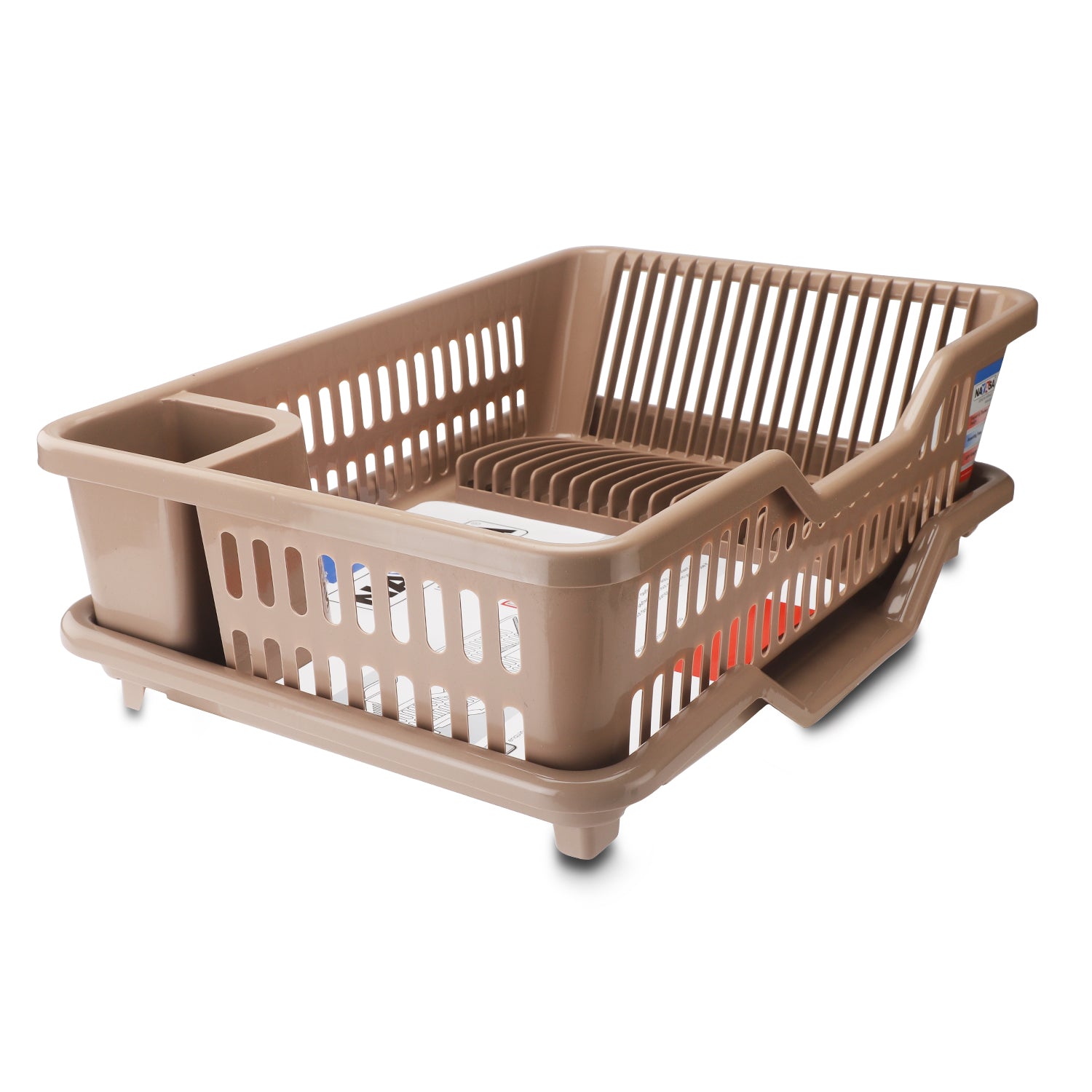 Dimple Kitchen Tray Brown