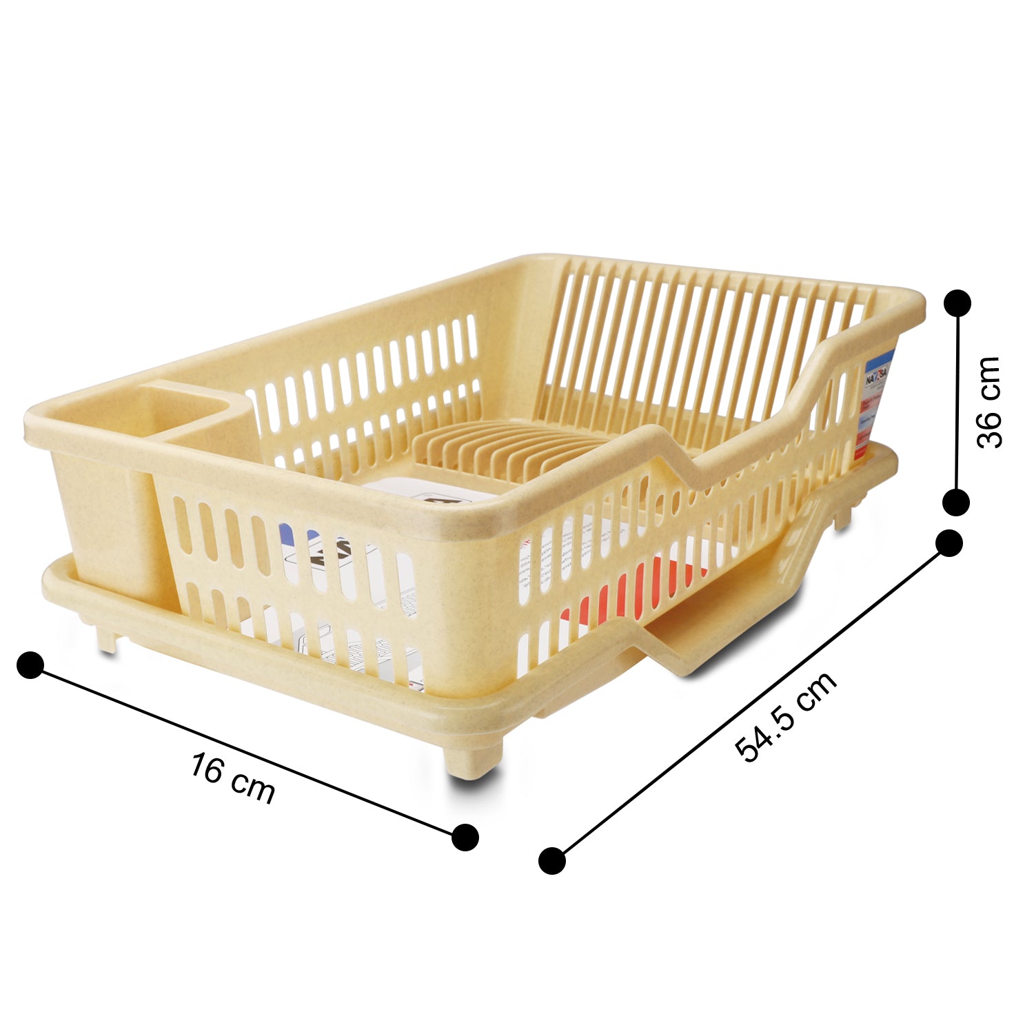 Dimple Kitchen Tray Cream