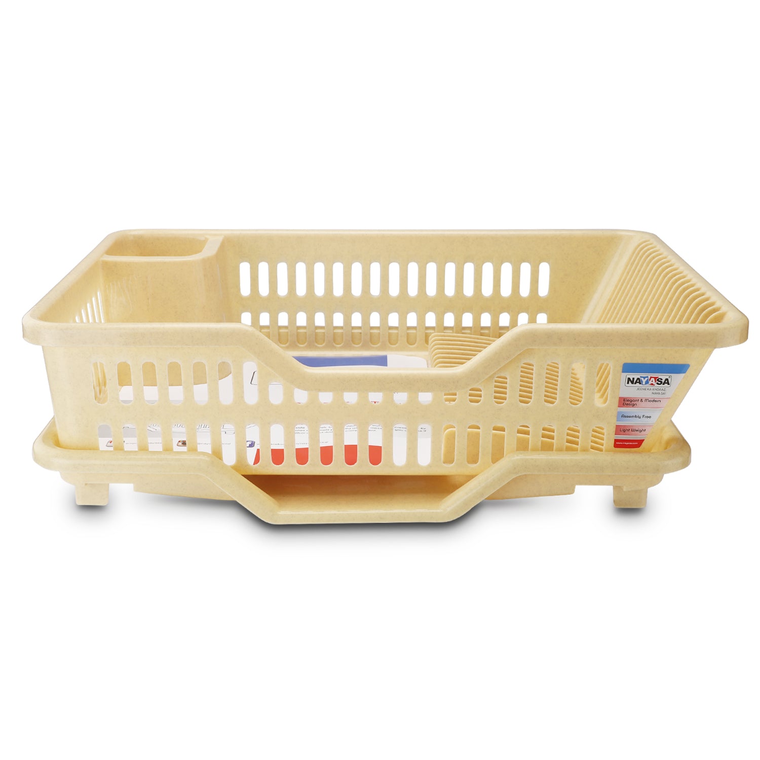 Dimple Kitchen Tray Cream