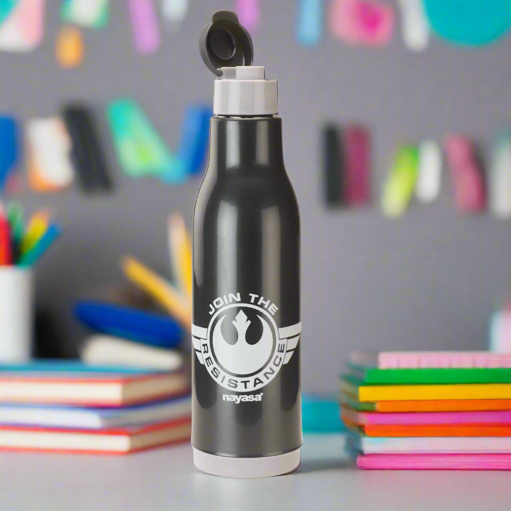 Quench Steel Water Bottle Grey