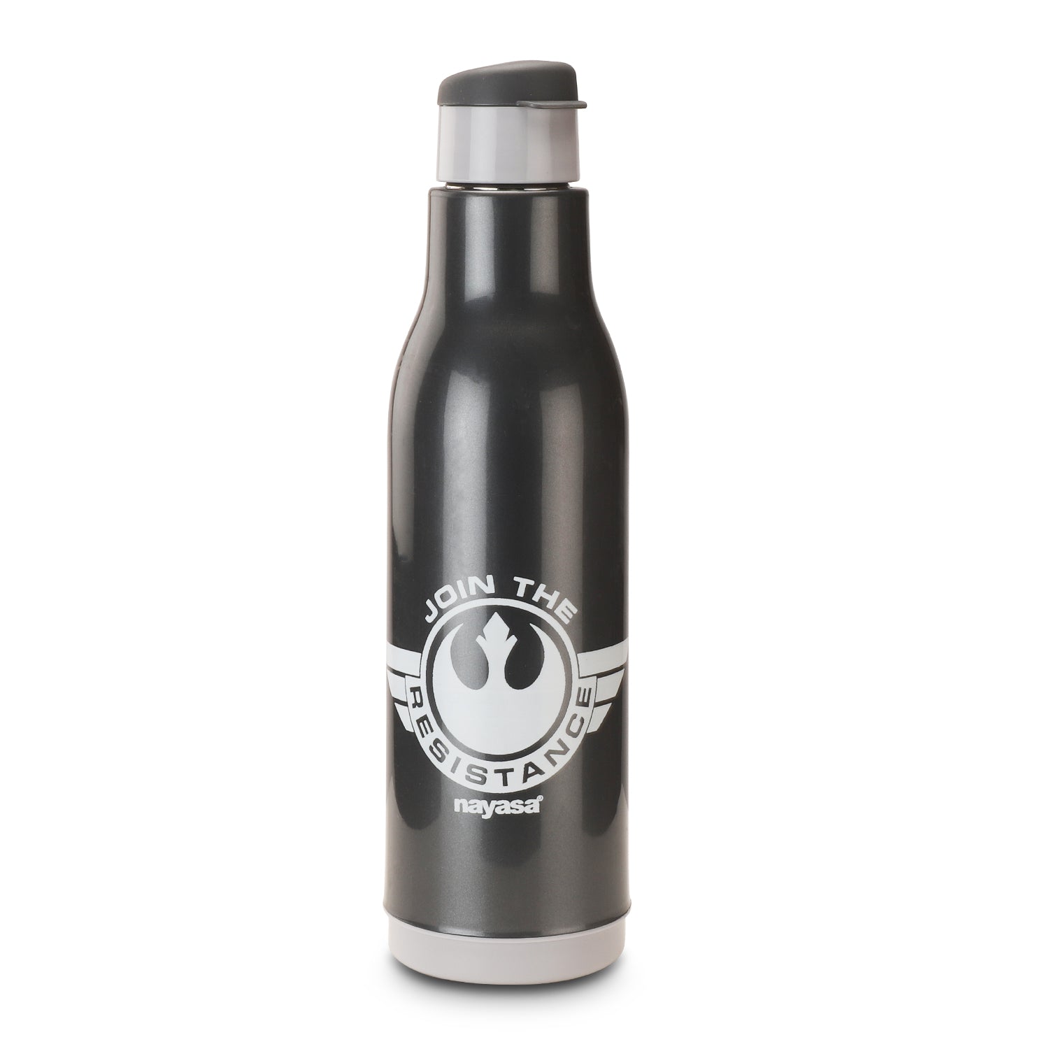 Quench Steel Water Bottle Grey