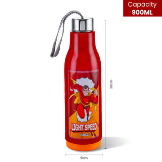 Whip 900 ML Cartoon Print Water Bottle with Steel Inner