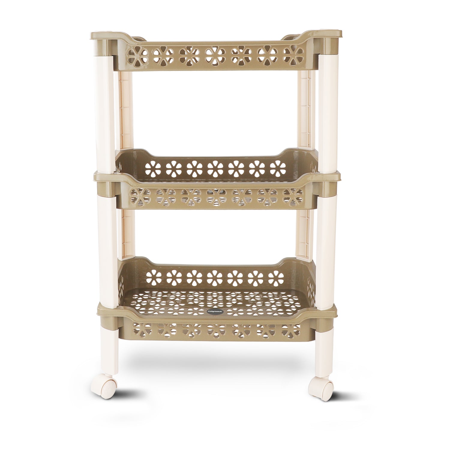 Candy Rectangular Trolley Green / 3 Layer