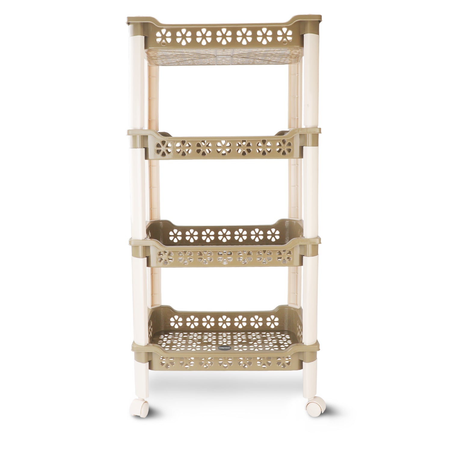 Candy Rectangular Trolley Green / 4 Layer