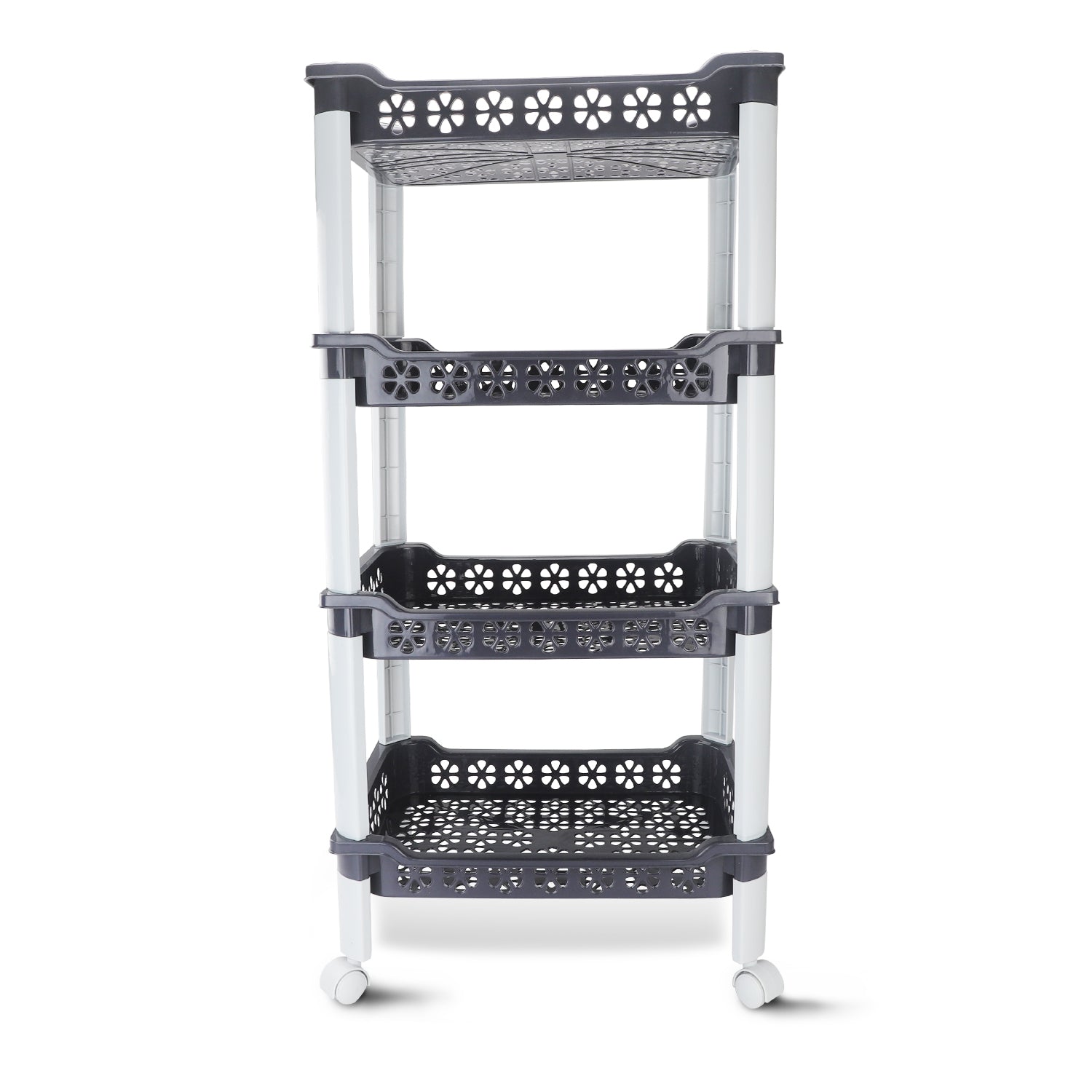 Candy Rectangular Trolley Grey / 4 Layer