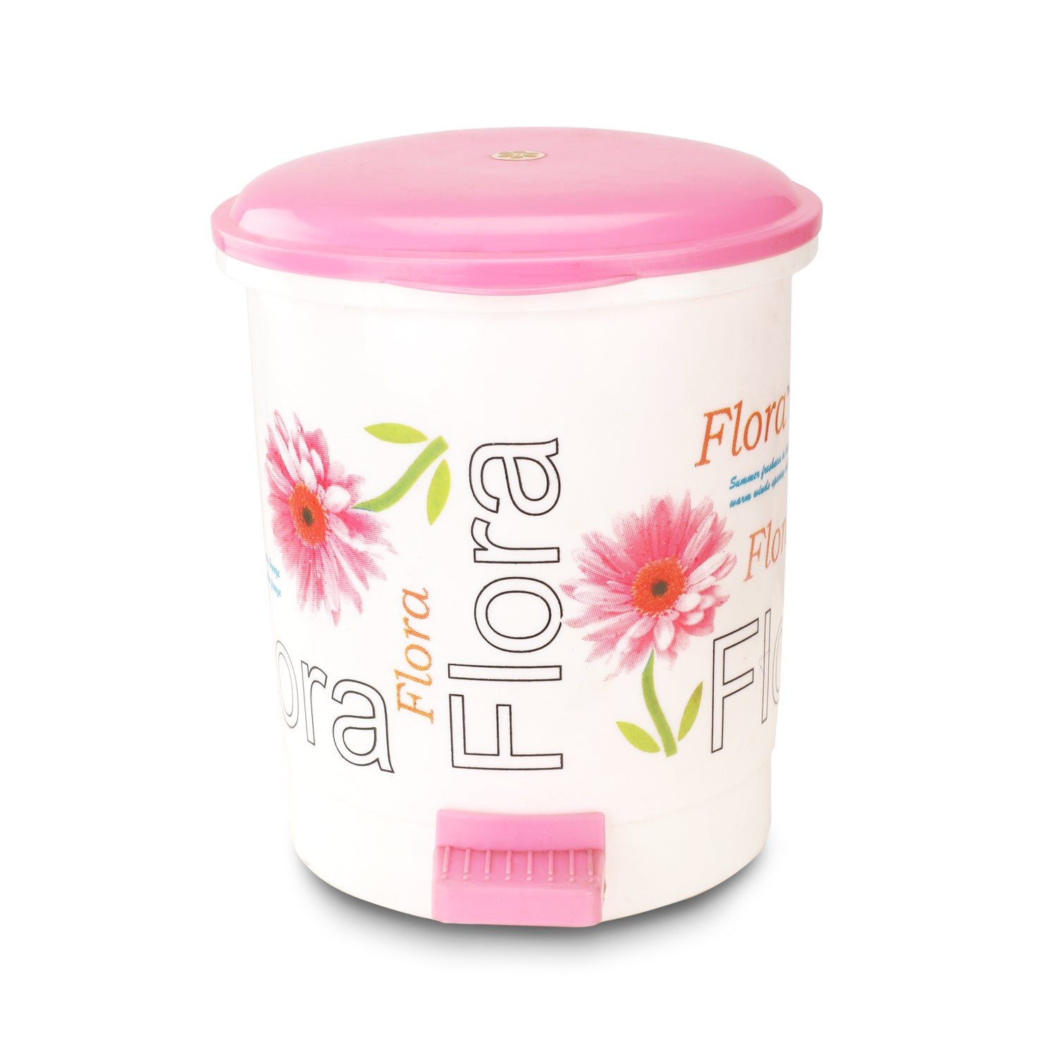 Cute Clean Dlx Table Top Dustbin, 2 Ltr Pink