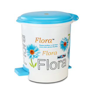 Cute Clean Dlx Table Top Dustbin, 2 Ltr Blue