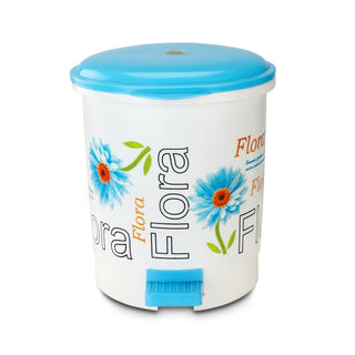 Cute Clean Dlx Table Top Dustbin, 2 Ltr Blue