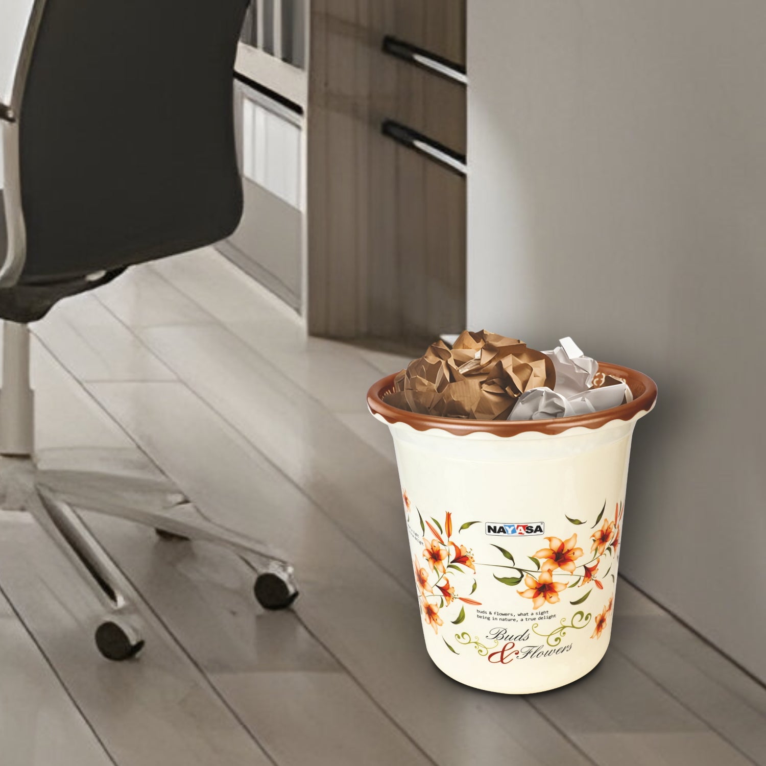 Crest Waste Paper Brown