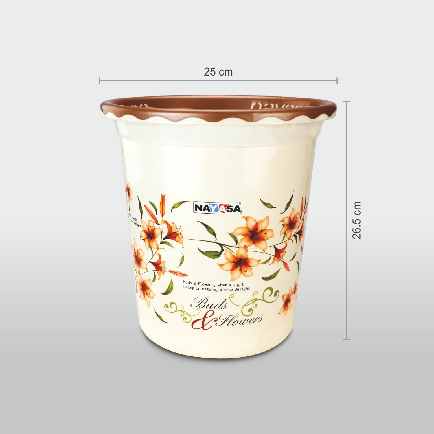 Crest Waste Paper Brown