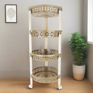 Candy Round Trolley Green / 4 Layer