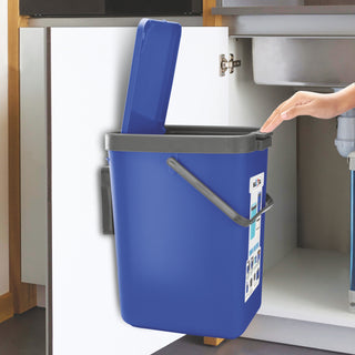 Door Dust Bin Blue / 18 Ltrs