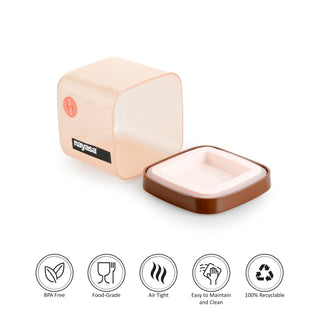 Fusion Food Storage Container Brown / 750 ml / Set of 3