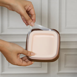 Fusion Food Storage Container Brown / 750 ml / Set of 6