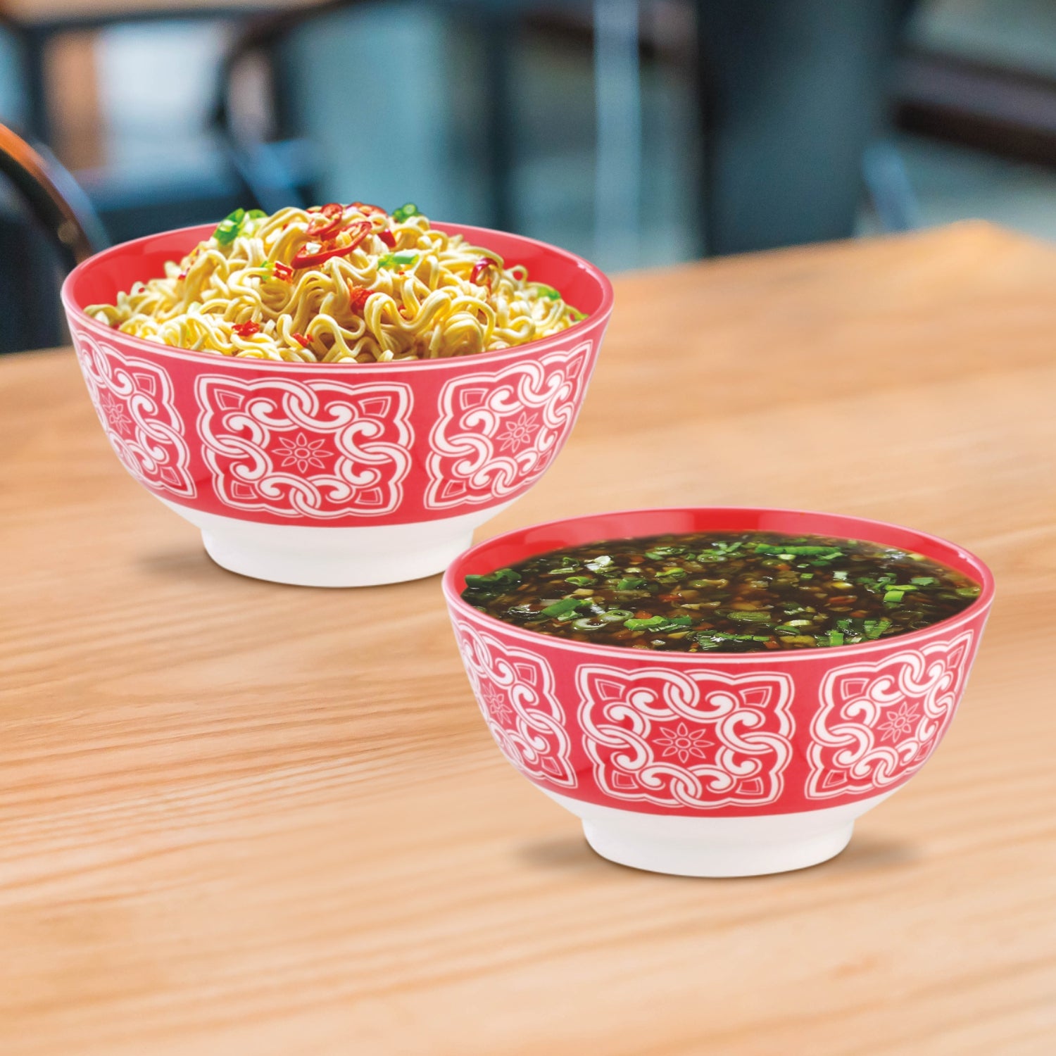 Melamine Noodle Bowl Deluxe, 350 ml Classical Orange / 2