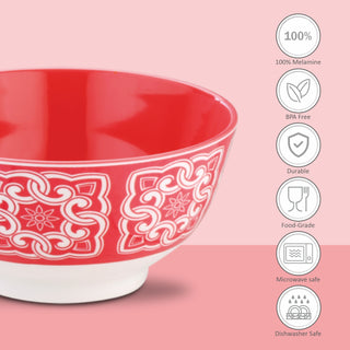 Melamine Noodle Bowl Deluxe, 350 ml Classical Orange / 2