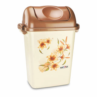 Swing Bin Dustbin Cream / 16.5 Ltrs