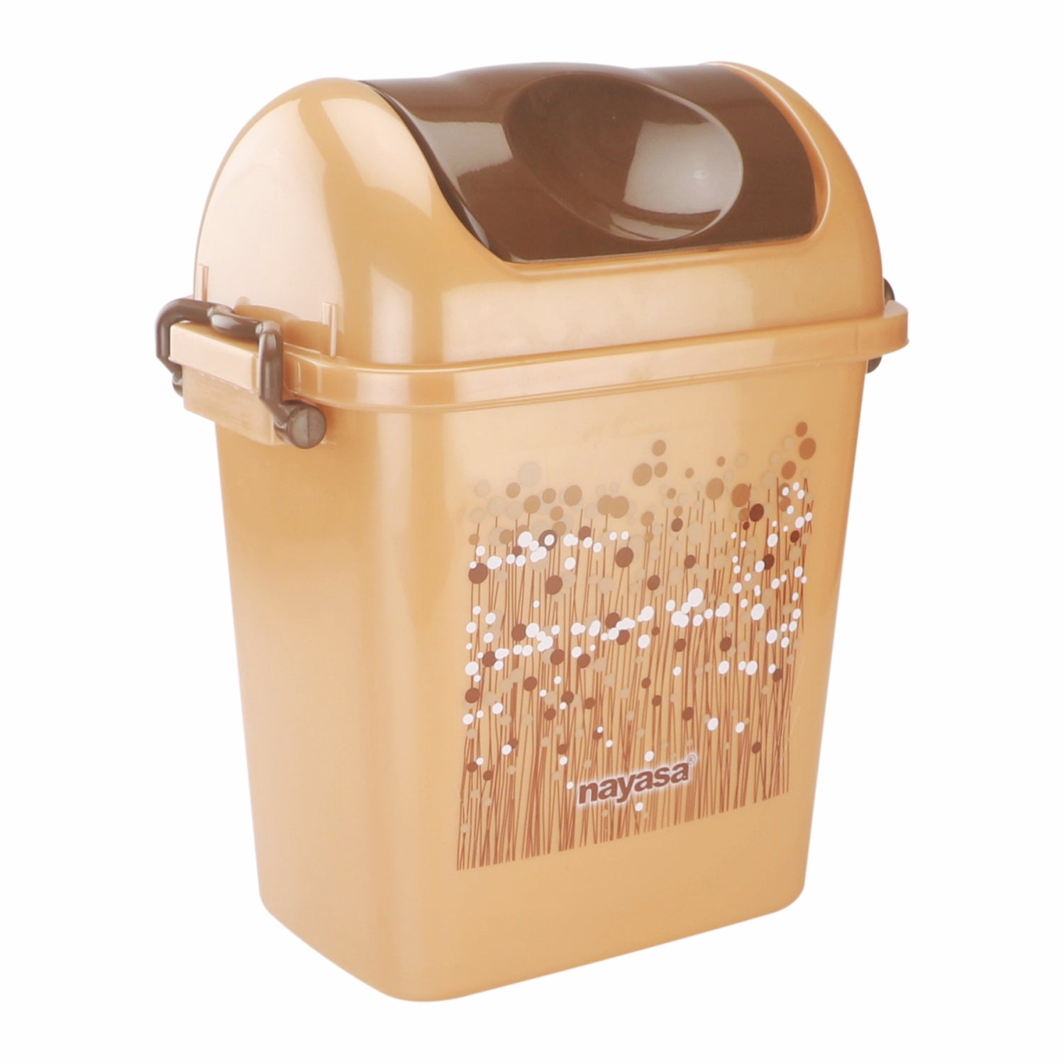 Funk Square Dustbin 14 Brown