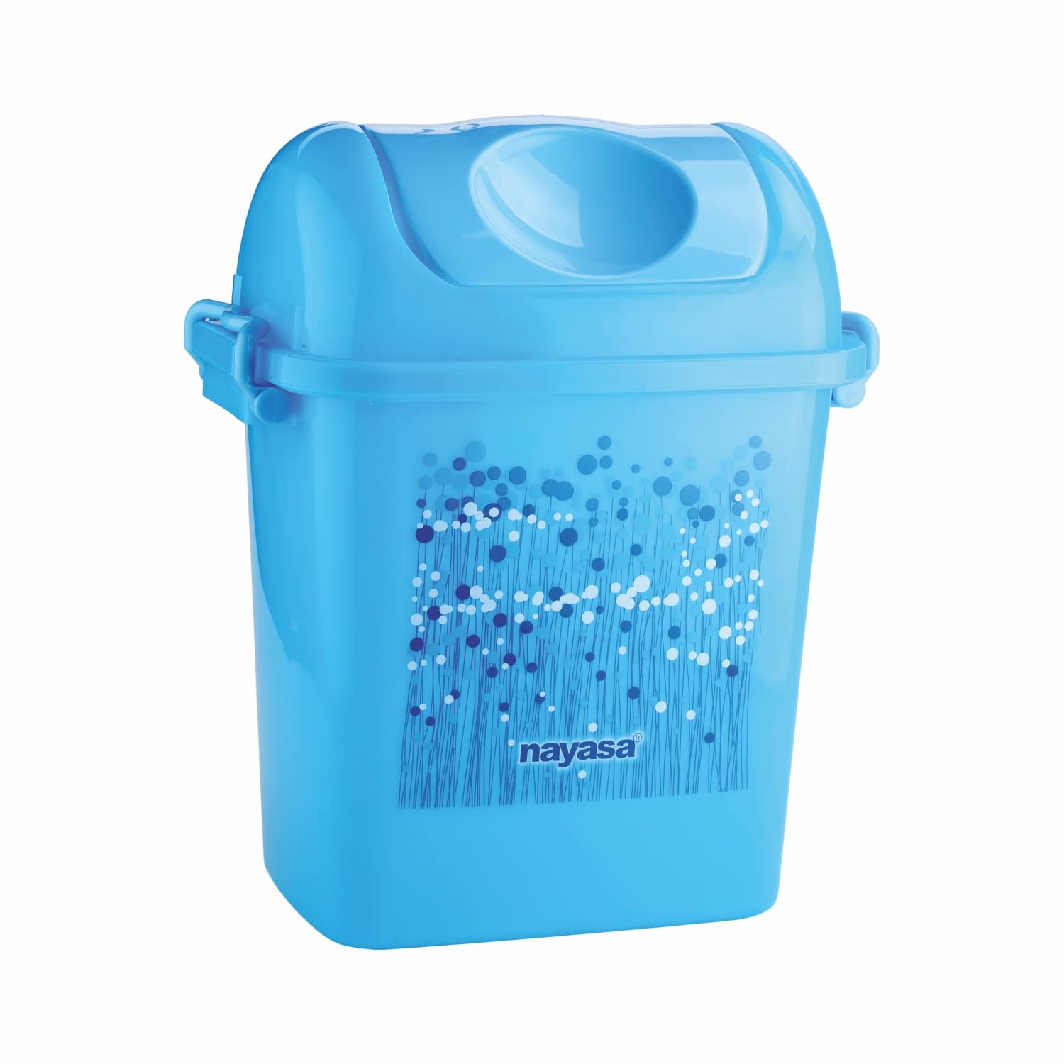 Swing Bin Dustbin Blue / 14.5 Ltrs